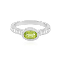 Anello in argento con Peridoto Arizona