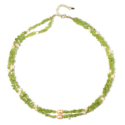 Collana in argento con Peridoto