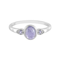 Anello in argento con Tanzanite