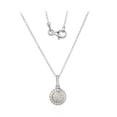 Collana in argento con Zircone