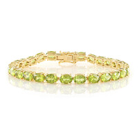 Bracciale in argento con Peridoto Arizona