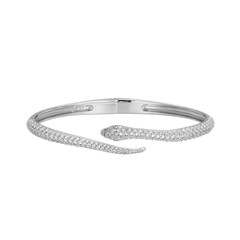 Bracciale in argento con Topazio Bianco