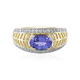 Anello in oro con Tanzanite AAA (Ornaments by de Melo)