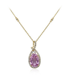 Collana in oro con Kunzite (CIRARI)