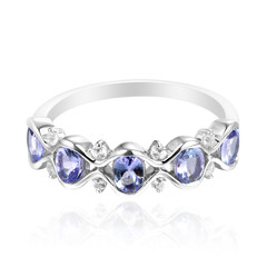 Anello in argento con Tanzanite