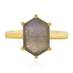 Anello in argento con Labradorite