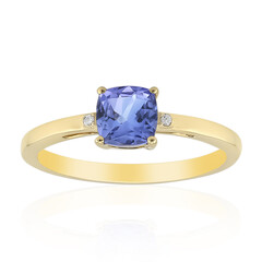 Anello in oro con Tanzanite