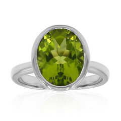 Anello in argento con Peridoto