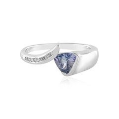 Anello in argento con Tanzanite (non riscaldata)