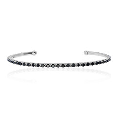 Bracciale in argento con Spinello Nero