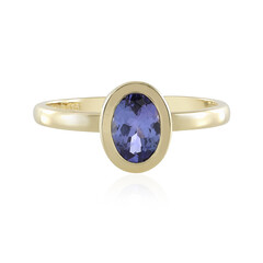 Anello in oro con Tanzanite AAA