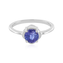 Anello in argento con Tanzanite