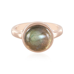 Anello in argento con Labradorite Verde Maniry (KM by Juwelo)