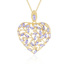 Collana in argento con Tanzanite