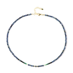 Collana in argento con Zaffiro Blu