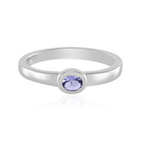 Anello in argento con Tanzanite