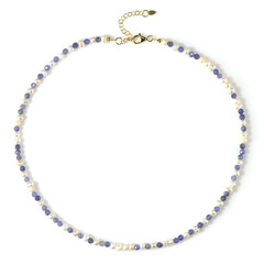 Collana in argento con Tanzanite