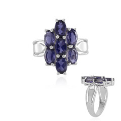 Anello in argento con Iolite