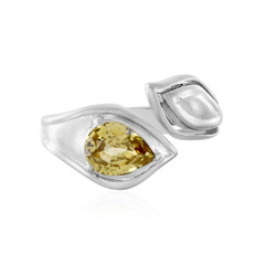 Anello in argento con Zircone Giallo (SAELOCANA)