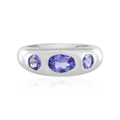 Anello in argento con Tanzanite