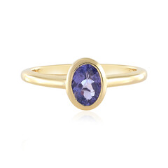 Anello in argento con Tanzanite