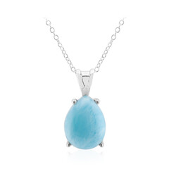 Collana in argento con Larimar