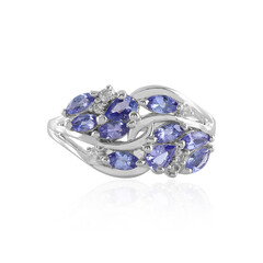 Anello in argento con Tanzanite