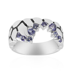 Anello in argento con Tanzanite