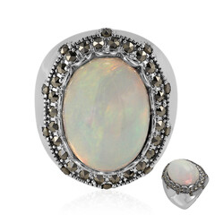 Anello in argento con Opale di Welo (Annette classic)