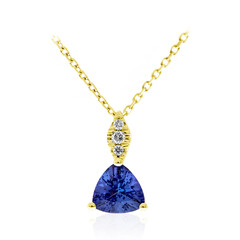 Collana in oro con Tanzanite AAA