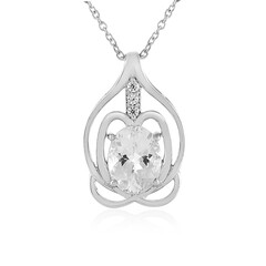 Collana in argento con Danburite